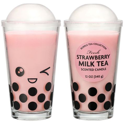 PRICES MAY VARY. [Cute Boba Tea Candles] - The design comes from unique bubble milk tea, cute smile pattern with various scented colorful candles, giving boba lovers more interesting decorating inspirations and choices. [Fresh Strawberry Scent] - Light the strawberry scented boba candle and you'll be immersed in the sweet fresh strawberry scent. The sweet strawberry scent complements the bubble tea theme and is perfect for those who enjoy a blend of fruity and creamy scents. [100% Natural Soy Wa Boba Decorations, Strawberry Boba Tea, Boba Candle, Strawberry Boba, Candle Bubble, Tea Scented Candles, Smile Pattern, Cute Boba, Strawberry Scent