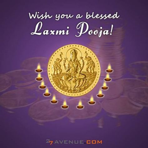 May Goddess Laxmi shower her kind blessings on you and your family! Happy Laxmi Pooja! Happy Laxmi Pooja Wishes, Laxmi Pooja Wishes, Happy Laxmi Pooja, Lakshmi Pujan, Laxmi Pooja, Laxmi Maa, Lakshmi Pooja, Tirupati Balaji, Goddess Laxmi