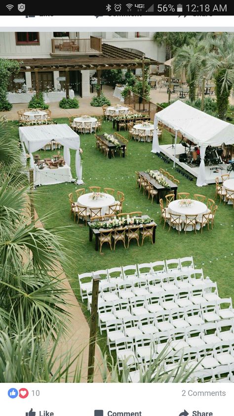 Wedding Decorations Reception, Outdoor Wedding Reception Decorations, Outdoor Tent Wedding, Wedding Reception Layout, Reception Layout, Wedding Backyard Reception, Backyard Reception, Dream Wedding Decorations, Wedding Planning Decor