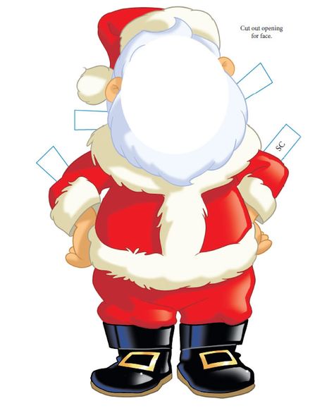 Santa Claus Christmas Paper Dolls Dover Publications SANTA's Suit Santa Cut Out, Santa Paper Crafts, Christmas Paper Dolls, Santa Clos, Santa Claus Printable, Diy Santa Claus, Santa Claus Crafts, Doll Template, Elf Face