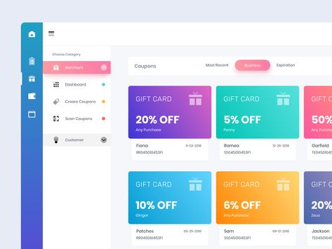 Discount Dashboard Design admin panel ui design ux design offer discount card dashboard ui dashboard Admin Panel Ui, Best Coupon Sites, Software Ui Design, Web Application Design, Card Ui, Desain Ui, Floral Logo Design, Discount Design, Customer Gifts