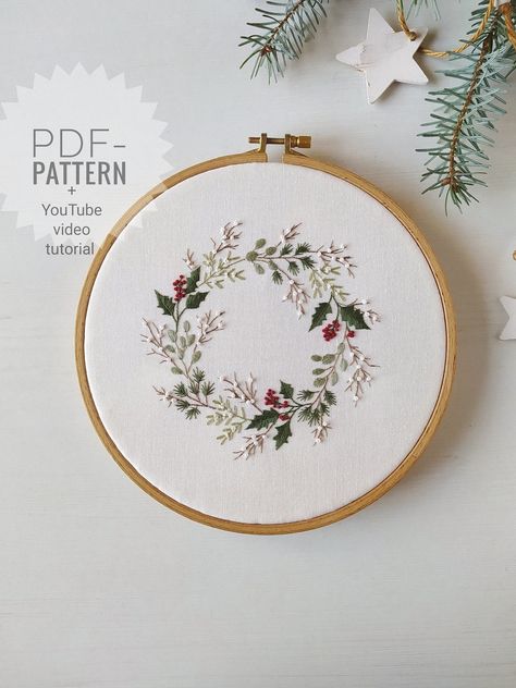 This Patterns & Blueprints item by AmityFloralEmbroider has 242 favorites from Etsy shoppers. Ships from United States. Listed on 15 Dec, 2023 Embroidered Christmas Wreath, Christmas Wreath Embroidery, Wreath Embroidery Pattern, Embroidery Christmas Ornaments, Embroidery Ornament, Christmas Hand Embroidery, Embroidered Christmas Ornaments, Embroidery Ornaments, Wreath Embroidery