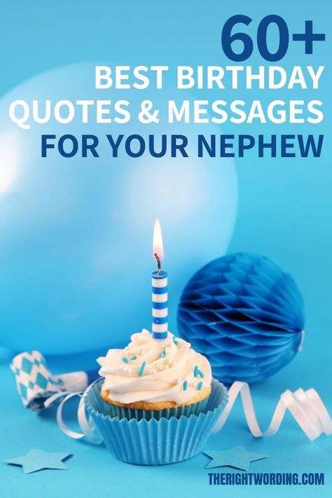 Happy Birthday Nephew! 60+ Best Birthday Messages For Your Nephew Nephews Birthday Wishes, Funny Nephew Birthday Quotes, Birthday Wishes For Nephew From Aunt, Happy Birthday Nephew Humor, Happy Birthday Nephew Blessings, Happy Birthday Nephew Man, Birthday For Nephew, Nephew Birthday Wishes, Birthday Quotes For Nephew