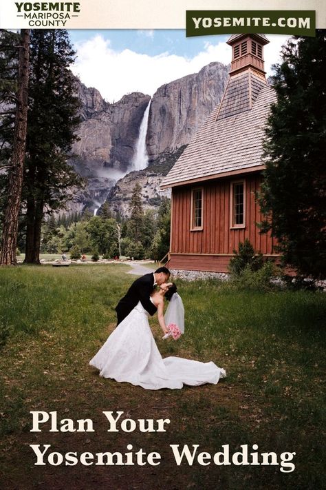 Whether you choose a large, lavish celebration or a quiet intimate ceremony, a Yosemite wedding will mirror your love for the outdoors and be full of natural beauty and adventure. ... #yosemite #yosemitenationalpark #yosemitevalley #yosemitenation #yosemitenp #yosemite_national_park #yosemitenps #yosemitepark #californialove #california #californialove❤️ #californialove #mariposa #mariposacounty #nationalpark #national_park Yosemite Wedding Venues, Yosemite Park, Yosemite Wedding, Intimate Ceremony, National Park Wedding, Yosemite Valley, California Love, Park Wedding, Chapel Wedding