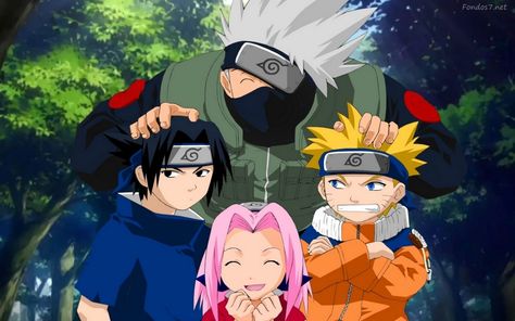 Photo Naruto, Naruto Team 7, Naruto Wallpaper Iphone, رورونوا زورو, Naruto Y Sasuke, Team Wallpaper, Naruto Vs Sasuke, Naruto Teams, Manga Naruto