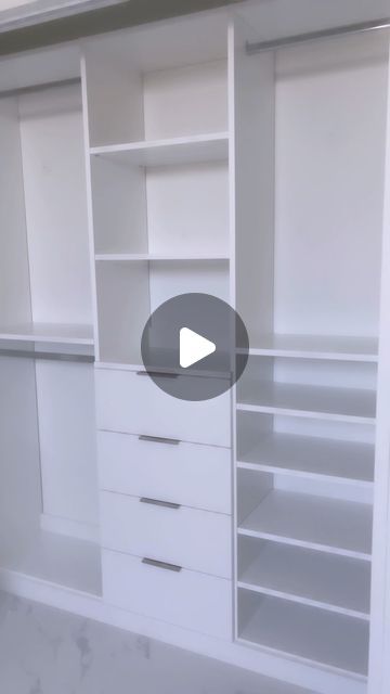 Luis on Instagram: "Making a small closet fully functional and solving your everyday needs! • • • #fyp #viral #reels #custombuilt #customcloset #closet #smallcloset" Small Walkin Closet, Walkin Closets Design, Ikea Malm Dresser, Custom Closet Design, Malm Dresser, Closet Remodel, Ikea Malm, Ikea Home, Small Closet