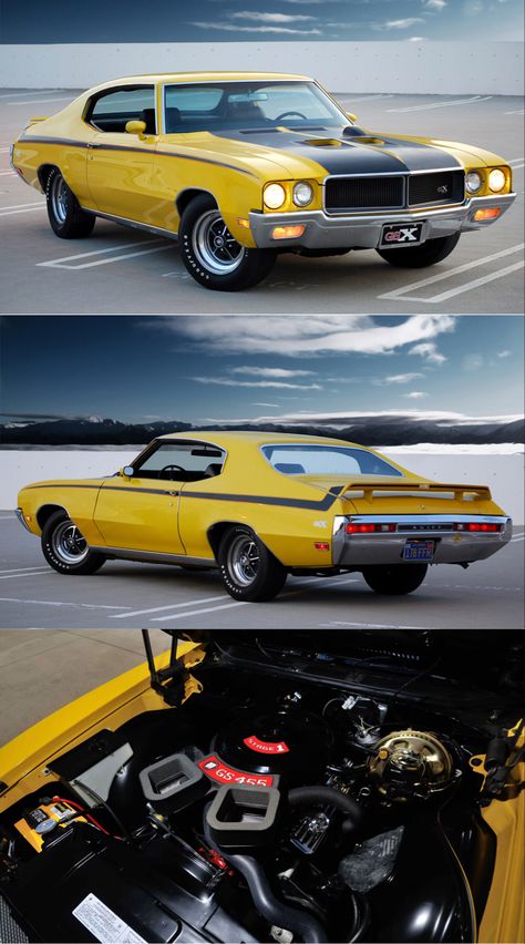 When it comes to the realm of American muscle cars, one model stands out as an extraordinary blend of power, style, and performance: Buick GSX 1970. Introduced as the ultimate incarnation of Buick’s Gran Sport line, the GSX left an indelible mark on automotive history. In this blog, we’ll take a deep dive into the iconic Buick GSX of 1970, exploring its captivating design, ferocious performance, and lasting legacy. #cars #uscarlovers Buick Gsx 1970, Warbirds Pinups, Buick Gsx, Car Shoot, 60s Muscle Cars, 70s Muscle Cars, Buick Gs, Dream Car Garage, Tuning Cars