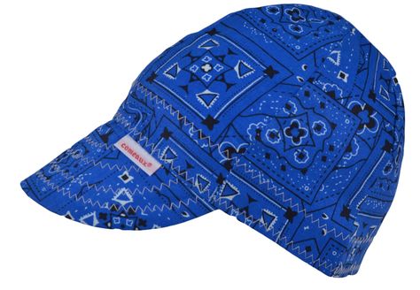 Comeaux Caps - Reversible 2000 Welding Hats, Welder Cap, Welding Cap, Welding Caps, Blue Bandana, Metal Tree Wall Art, Metal Art Diy, Metal Art Welded, Metal Tree