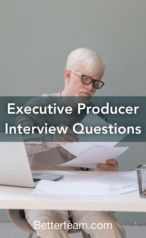 Top 5 Executive Producer interview questions with detailed tips for both hiring managers and candidates. Broadcast Journalism, Job Description Template, Decision Making Skills, Interpersonal Skills, Operations Management, Marketing Skills, Leadership Roles, Job Board, Job Title