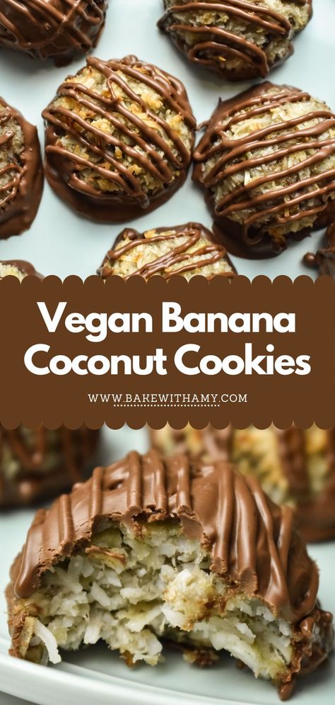 Thai Banana Recipes, Banana Christmas Recipes, Banana Coconut Recipes, Banana And Coconut Recipes, Vegan Banana Desserts Easy, What To Do With Shredded Coconut, What To Do With Over Ripe Bananas, Unique Banana Recipes, Things To Make With Ripe Bananas