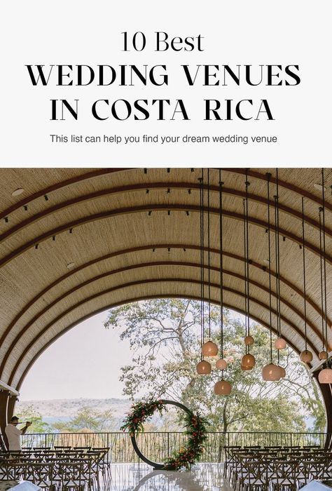 10 Best Wedding Venues In Costa Rica. Coata Rica, Costa Rica Beach Wedding, Costa Rica Resorts, Costa Rica Beaches, Dreams Resorts, Exotic Wedding, Intimate Wedding Venues, Costa Rica Wedding, Destination Wedding Mexico