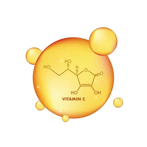 3d vitamin c formula for concept design ... | Premium Vector #Freepik #vector #vitamin-e #vitamin-c #atom #vitamin-icon Cramps Relief, Powerpoint Background Design, Baking Cookies, Daily Vitamins, Vitamins For Women, Vitamin B12, Healthy Diet Plans, Health Facts, Immune Boosting