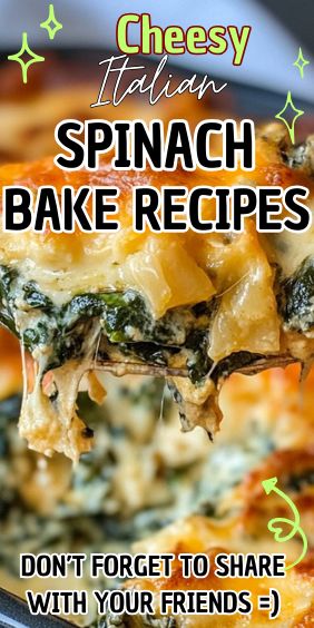 Cheesy Italian Spinach Bake Cheesy Italian Spinach Bake 12 Tomatoes, Easy Spinach Casserole, Cheesy Spinach Casserole, Casseroles With Spinach, Cheesy Italian Spinach Bake, Crockpot Recipes With Spinach, Spinach Casserole Recipes Easy, Spinach Bake Recipes, Spinach Recipes Dinner