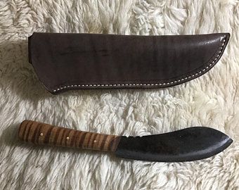 The modern. The vintage. The historic. The by TheBezalelCollective Great Knife, Utility Knives, Skinning Knife, Dagger Knife, Maple Burl, Brass Pin, Knife Sheath, Leather Sheath, Steel Handle