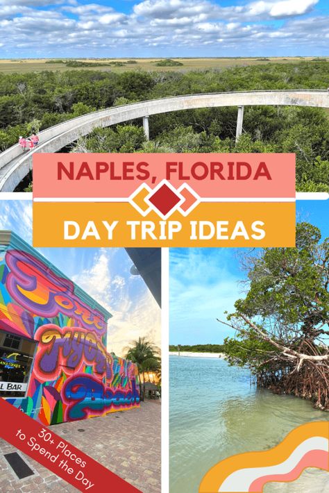 Find out 30 unique ideas for day trips from Naples, Florida! This includes ideas for everyone including couples, nature lovers, families and urban explorers #naplesflorida #floridadaytrips #Floridaadventures Couples Nature, Florida Travel Destinations, Marco Island Florida, Florida Restaurants, Travel Girl, Beach Hacks, Sanibel Island, Naples Fl, Naples Florida