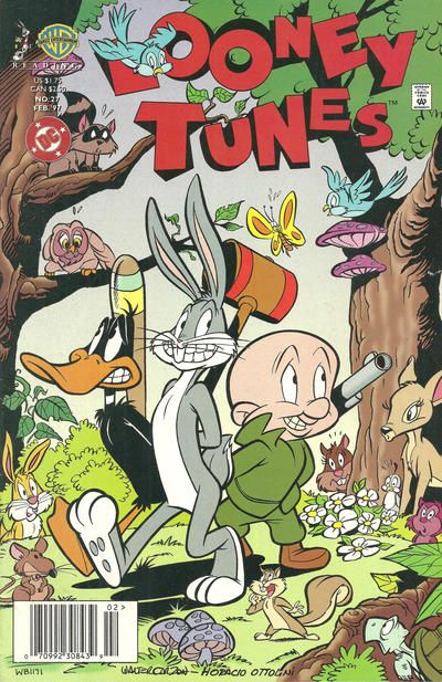 GCD :: Cover :: Looney Tunes #27 Dell Comic, Looney Tunes Cartoons, Comic Cover, Gold Key, Honey Bunny, Vintage Comic Books, Daffy Duck, Favorite Cartoon Character, Horror Comics