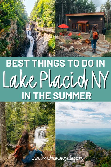 Planning the perfect summer weekend trip to Lake Placid? Don’t miss this list of the best things to do in Lake Placid in the summer! – lake placid new york summer vacation | lake placid new york outfits | lake placid new york aesthetic | upstate new york things to do | upstate new york road trip | upstate new york photography Lake Placid New York Summer, New York Road Trip, York Things To Do, Lake Placid New York, York Outfits, Lake Placid Ny, New York Summer, New York Outfits, York Travel