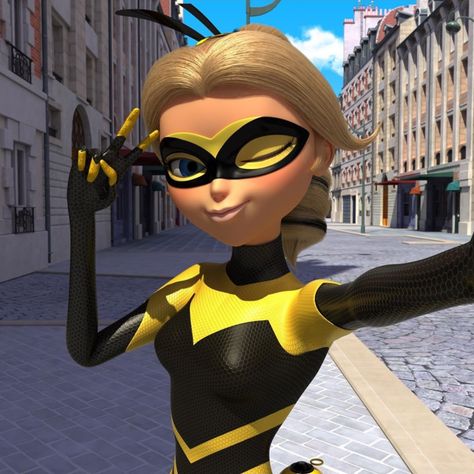 Chloe Miraculous, Bee Icon, Marinette Et Adrien, Chloe Bourgeois, Ladybug Wallpaper, Miraculous Wallpaper, Miraculous Ladybug Wallpaper, Best Superhero, Miraculous Characters