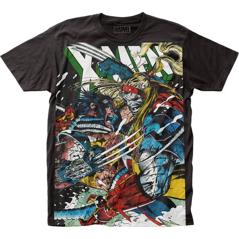 PRICES MAY VARY. 100% Cotton Pull On closure Machine Wash Brand New Item X-Men Marvel Comics Wolverine vs Omega Adult Big Print Subway T-Shirt Tee Officially Licensed Color: Black Material: 100% Cotton This t-shirt displays a unique design, printed on a high quality preshrunk tee. This tee is composed of 100% cotton, for that soft and comfortable feel. This graphic print design is printed only on the front of the shirt. The printed image may be slightly faded or distressed. Image is for clarity. Marvel T Shirts, Omega Red, Omega Man, Marvel Tshirt, New Era Hats, X Man, Womens Long Sleeve Shirts, Xmen, Quality T Shirts