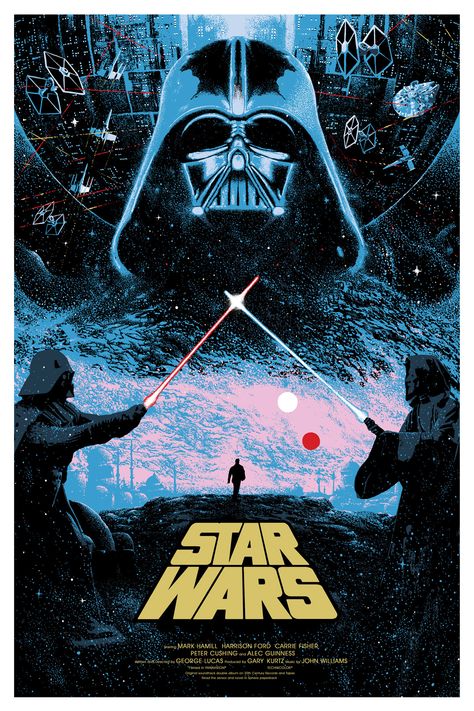 Killian Eng's new Star Wars poster Sztuka Science Fiction, Poster Tattoo, Star Wars Background, Star Wars Episode Iv, Fotografi Urban, Cuadros Star Wars, Star Wars Wallpaper, Star Wars Artwork, Star Wars Images