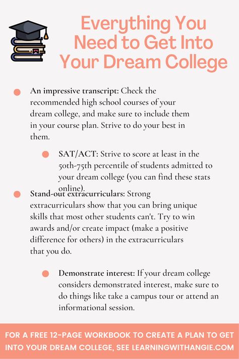 High School Extracurriculars, Senior Year High School Tips, How To Get Into Dream College, Junior Year High School Advice, Preparing For College In High School, Tips For Senior Year Of High School, College Preparation For High Schoolers, College Extracurriculars, Tips For Junior Year Of High School