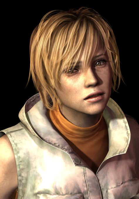 Silent Hill 3 Art & Pictures,  Heather Face Silent Hill Wallpaper, Hill Wallpaper, Silent Hill 3, Heather Mason, 3 Characters, Silent Hill, Character Designs, Face Art, Concept Art