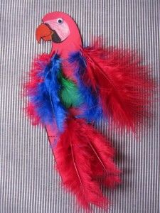 this page has a lot of free Parrot craft idea for kids,parents and preschool teachers. Rainforest Crafts, Parrot Craft, Jungle Crafts, Thanksgiving Activities Preschool, Rainforest Theme, Pirate Activities, Pirate Crafts, Thanksgiving Preschool, Pirate Day