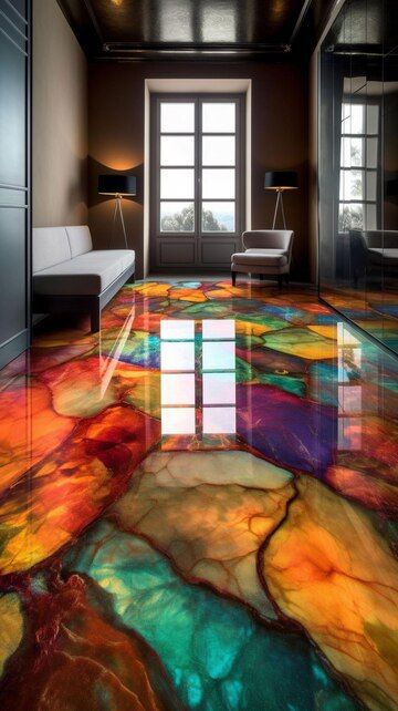 Epoxy Flooring 3d Epoxy Floor, 3d Floor Art, Interesting Flooring, Epoxy Floor Designs, Epoxy Floor 3d, Epoxy Resin Flooring, 3d Epoxy, Epoxy Floors, Garage Floor Coatings