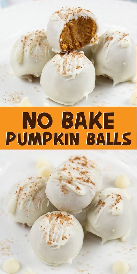 Pumpkin Balls Easy, Desert For Thanksgiving Easy, No Bake Pumpkin Bites, Oreo Pumpkin Balls, Easy Fall Treats To Sell, Fall Treats No Bake, Cute Fall Snacks For Kids, Fall Crockpot Recipes Desserts, Fall Deserts Easy For Kids