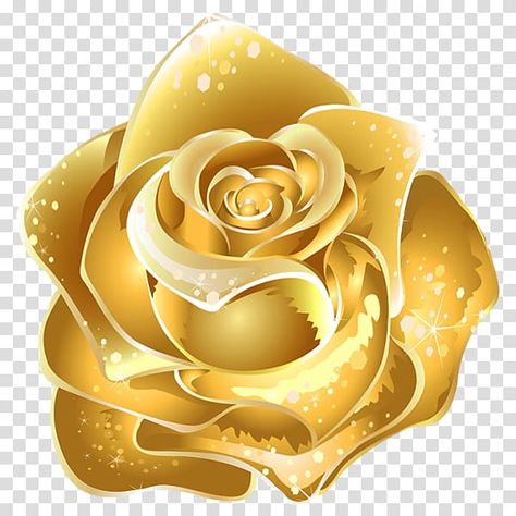 Rose Flower Illustration, Red Roses Background, Gold Rose Flower, Flower Bouquet Drawing, Red And Yellow Roses, Gold Png, Illustration Flower, Rosé Png, Rose Illustration