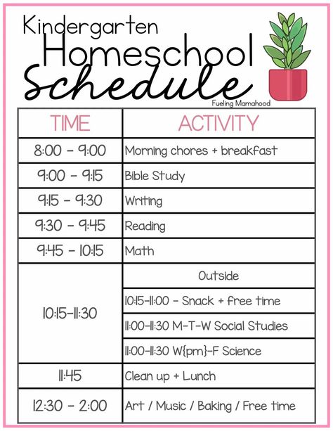 Homeschool Schedule Preschool, Kindergarten Graduation Diploma, Kindergarten Homeschool Schedule, Kindergarten Schedule, Homeschool Preschool Curriculum, Free Homeschool Curriculum, Graduation Diploma, Preschool Schedule, Homeschool Preschool Activities