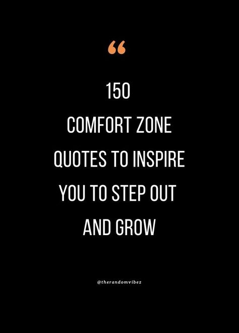 Captions Wallpaper, Uncomfortable Quote, Comfort Zone Quotes, Embrace The Change, Out Of Comfort Zone, Success In Life, Growth Quotes, Quotes To Inspire, Professional Growth