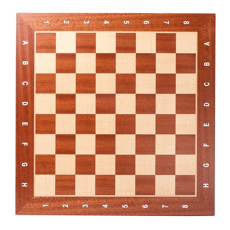 PRICES MAY VARY. The premium professional tournament chessboard made from maple and sapele, handcrafted inlaid to ensure each individual board square is perfect. Number and letter algebraic coordinates adorn the borders. The chessboard has four felt-pad feet for protection of both the board and your own furniture. #4 Professional chess board dimensions: 15.75" x 15.75" x 0.6", and square dimensions 1.57 x 1.57"(40x40mm), great for chessman with king height 3" to 3.5". #5 Professional chess board Chess Rules, Brown Board, Chess Board Set, Sapele Wood, Wooden Chess Board, Design Number, Indoor Toys, Wooden Chess, Chess Game