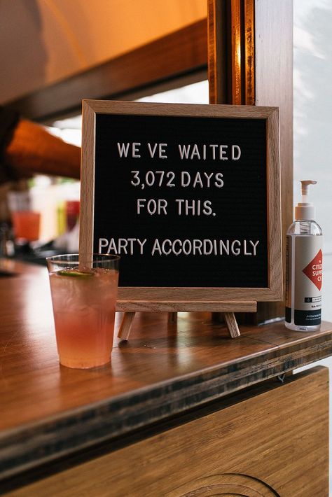 Bar Area Wedding Decor, Bar Signs Wedding Funny, Funny Wedding Decorations, Fun Bar Signs Wedding, Fun Wedding Signs Receptions, Wedding Funny Ideas, Bar Decor Wedding Receptions, Party Accordingly Wedding Sign, Wedding Day Ideas Fun