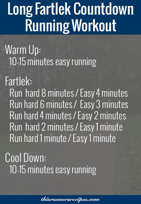 Countdown Workout, Fartlek Workout, Get Faster, Treadmill Workouts, Fit Girl Motivation, Running Inspiration, Workout Warm Up, Speed Training, Half Marathon Training