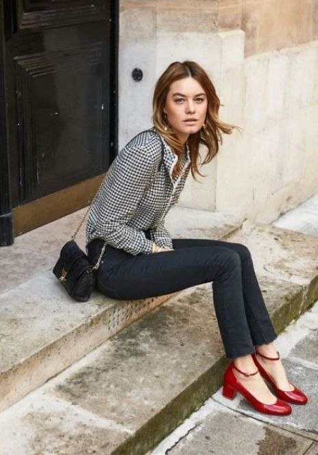 Red Shoes Outfit, Lawyer Fashion, Parisian Chic Style, Paris Mode, Mode Casual, Stil Inspiration, Ținută Casual, French Chic, Pinterest Fashion