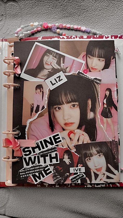 Decorated Binder Cover, Kpop Binder Divider, Kpop Binder Deco Cover, Decorated Binders, Aesthetic Binder Cover Ideas, Binder Design Cover Ideas, Kpop Binder Cover Ideas, Photocard Binder Cover, Binder Cover Kpop