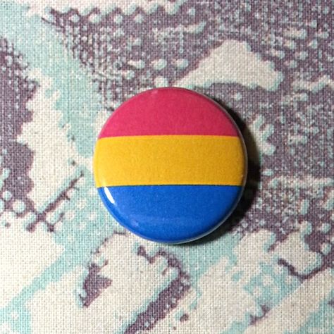 Pansexual Flag Pinback Button or Magnet by jaxxisbuttons on Etsy Pansexual Aesthetic, Pan Sexuality Flag, Pansexual Gifts, Pansexual Bracelet, Pansexual Earrings, Pride Buttons, Pansexual Flag, Leo And Aquarius, Pansexual Pride