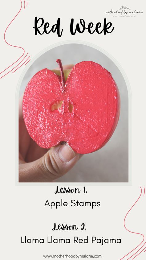 Color Red Preschool Crafts, Learning The Color Red Preschool, Red Colour Activities For Toddlers, Color Red Lesson Plans For Preschool, Crafts For The Color Red, Activities For The Color Red, Red Activity For Preschool, Red Toddler Activities, Color Red Activity For Preschool