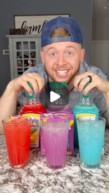 Vodka Mixed Drinks Recipes, Alcoholic Lemonade Drinks, Skittles Drink, Mixed Drinks Alcohol Recipes, Summer Mixed Drinks, Vodka Drinks Easy, Summer Drinks Alcohol Recipes, Vodka Mixed Drinks, Easy Party Drinks