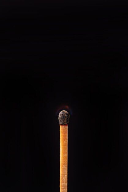 Burnt and unlit matchstick in detail see... | Premium Photo #Freepik #photo #matchstick #ash #fire-smoke #hot-background Black Matchstick Wallpaper, Matchstick Wallpaper, Hot Background, Ash Fire, Match Stick, Macro Lens, Vector Photo, Premium Photo, Black Background