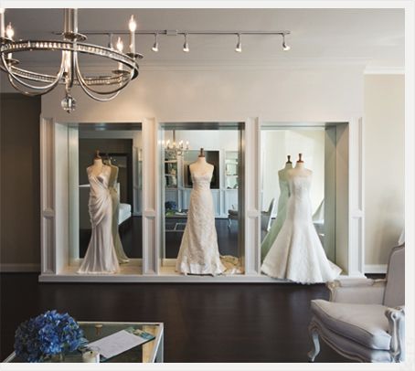 Ivory White Boutique Dress Area Design, Small Bridal Boutique, Bridal Display, Bridal Shop Interior, Bridal Shop Ideas, Bridal Boutique Interior, White Boutique, Showroom Inspiration, Wedding Salon