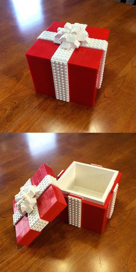 19 Times Present Wrapping Was Taken to the NEXT LEVEL Lego Gift Box, Lego Christmas Ornaments, Deco Lego, Lego Ornaments, Lego Diy Crafts, Lego Boxes, Lego Gifts, Lego Christmas, Lego Diy