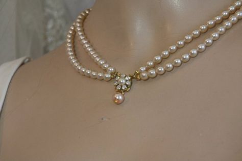 Pearl Wedding Necklace, Pearl Bride, White Pearl Jewelry, Bride Necklace, Pearl Jewelry Design, Bridal Pearl Necklace, Bridal Choker, Pearl Necklace Designs, Pearl Necklace Wedding