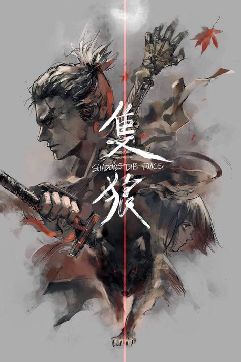 Sekiro Shadows Die Twice, Dark Souls Artwork, Bloodborne Art, The Heir, Samurai Artwork, Dark Souls Art, Samurai Tattoo, 다크 판타지, Samurai Art