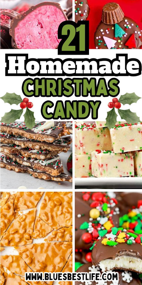 A collection of Christmas candy recipes. Candy Recipes Easy, Pretzel Candy, Homemade Christmas Candy, Crockpot Candy Recipes, Holiday Candy Recipes, Holiday Treats Recipes, Christmas Candy Easy, Easy Christmas Candy Recipes, Christmas Candy Homemade