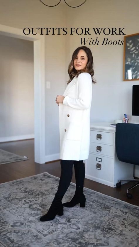 Rainy Day Work Outfit Professional, Professional Winter Outfits Women, Winter Office Outfits Women, Winter Office Outfits, Winter Work Shoes, Winter Business Outfits, Business Casual Outfits Winter, Simple Work Outfits, Winter Work Wear