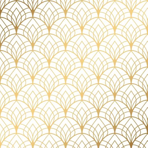 Art Deco Wall Paper, Reception Background, Art Deco Pattern Design, Gold Art Deco Pattern, Art Deco Background, Art Deco Geometric Patterns, Arte Art Deco, Art Deco Tattoo, Art Deco Stencil