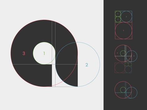 Golden Ratio Logo Design, Golden Ratio Logo, Lettermark Logos, Geometric Logo Design, Inspiration Logo Design, Logo Design Tutorial, Be Design, Logo Design Process, Golden Ratio