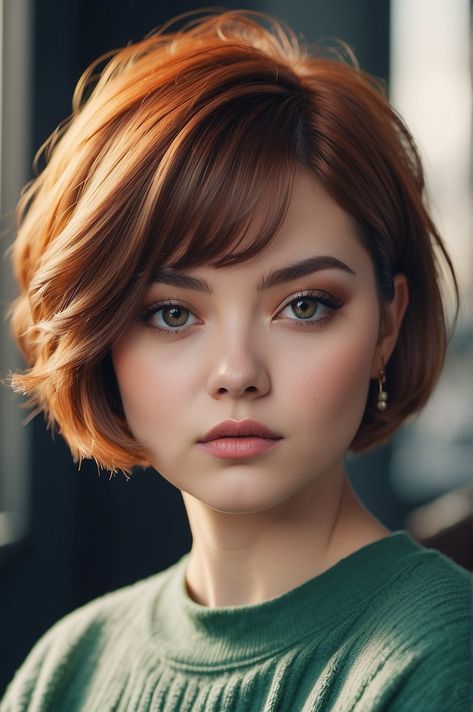 10 Chic Chubby Face Short Hairstyles to Flatter Your Features 2 10 Chic Chubby Face Short Hairstyles to Flatter Your Features Chubby Face Short Hair, Short Hairstyle For Chubby Face, Short Haircut For Chubby Face, Long Prom Hair, Hair Styles Tutorials, Hairstyles For Beginners, Bangs Cut, Chubby Face Haircuts, Chubby Face